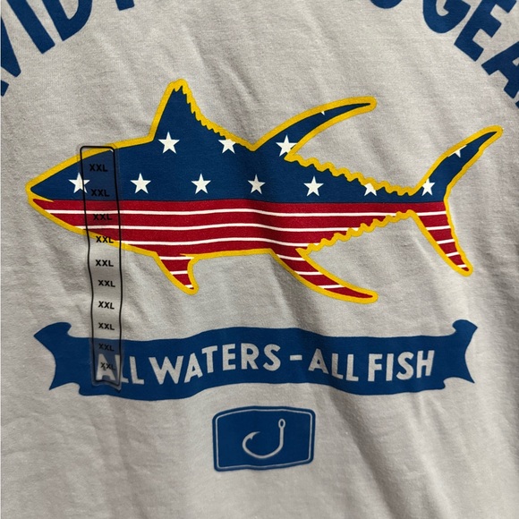 Avid Fishing Gear Men’s T Shirt Gray T-Shirt New with tags Size 2XLarge Cotton - Picture 8 of 8